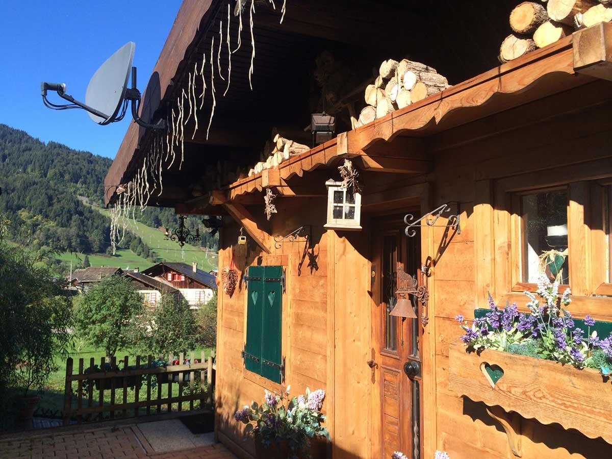 Chalet overlooking the Morzine